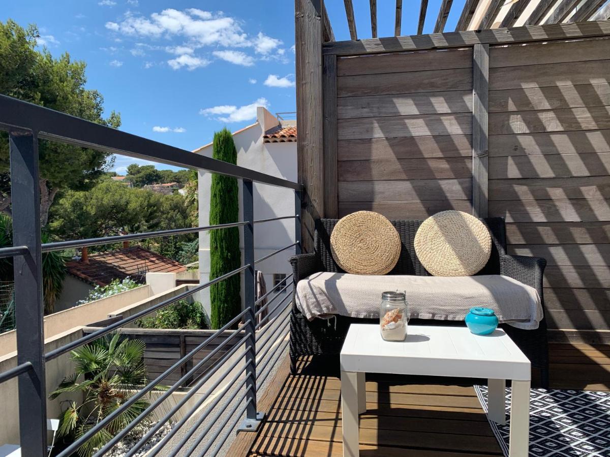 Cassis, Le Grand Bleu, Triplex Vue Mer, Port Plage 10Mn A Pieds Luaran gambar